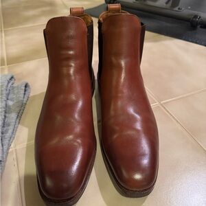 Allen Edmonds Liverpool Chelsea boots Chili Color SZ 12 D